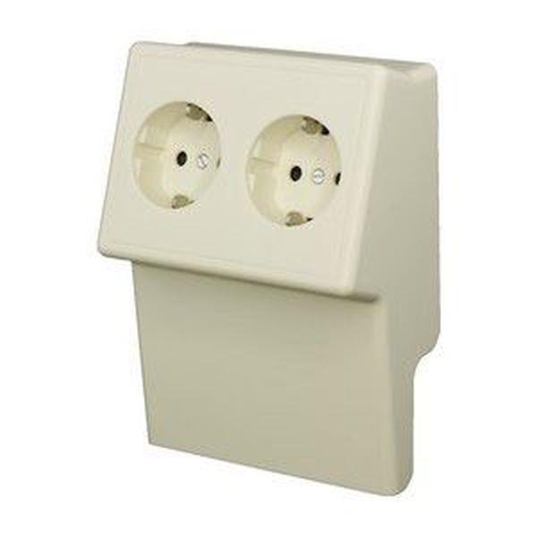 NOWA Doppelgerätetank NP42838 SLK-SLTK 20x50 RAL9010