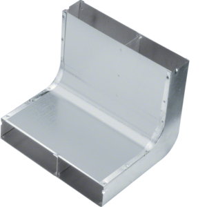 Hager Vertikalkrümmer 2-zügig Stahl UK 240x48