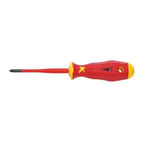 Klauke Schraubendreher VDE-Schraub. Plus/Minus Z1x80 Slim Line