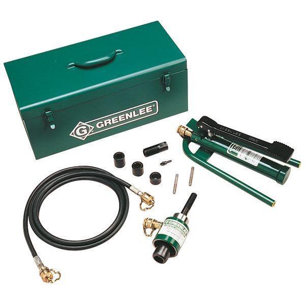 Klauke Hydraulikstanze mit Fusspumpe Schlauch u. Zylinder 110kN