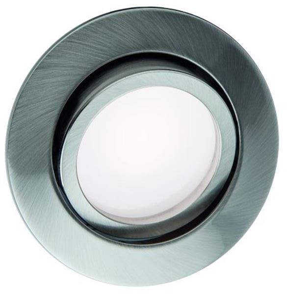 Rutec SANYA AC RUND Eisen. 6WIP40 3000K 220V-240V 50/60Hz CRI80 Scheibe matt