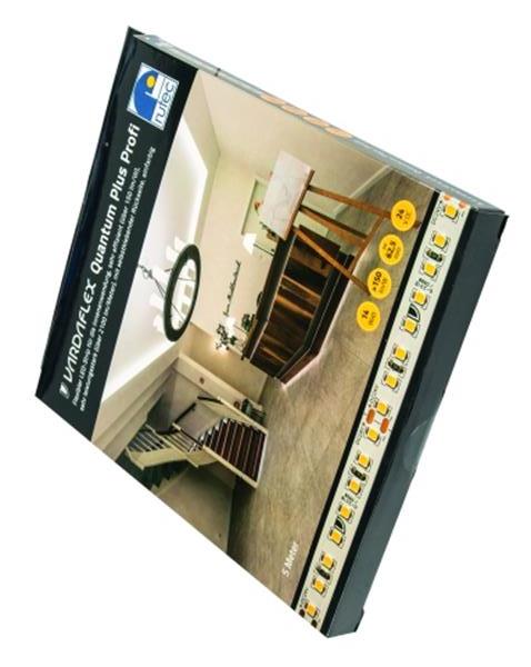 Rutec Flex.LEDStrip,24V,Innen,3000K CRI80 Box VARDAflex Quantum Plus Profi - 5 M