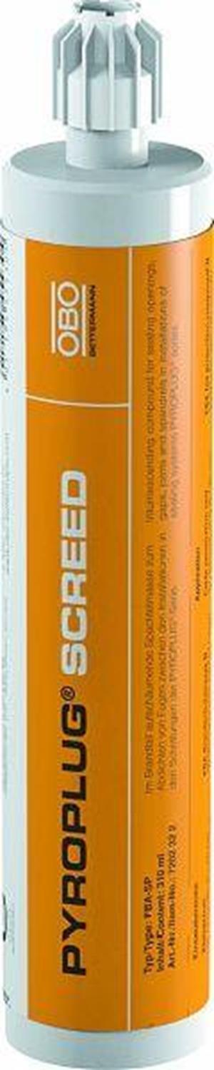 OBO Brandschutz-Spachtelmasse FBA-SP 310ml Kartusche braun (MHD)