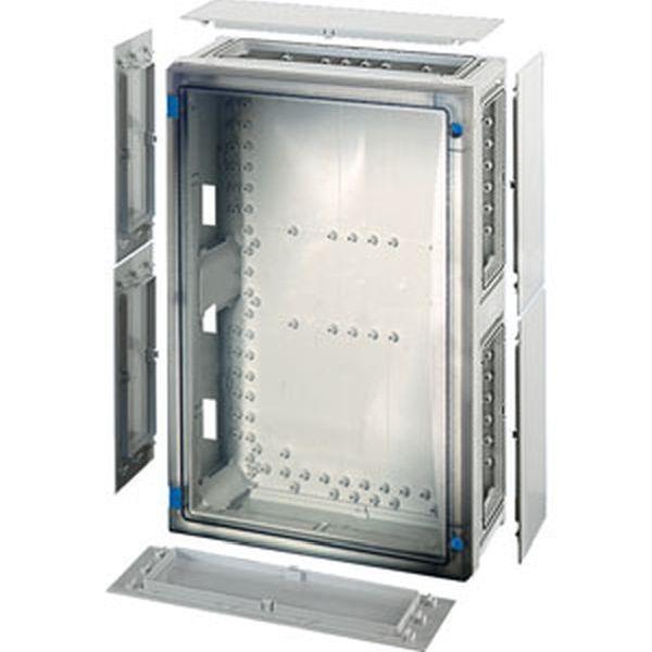 Hensel ENYSTAR-Leergehäuse, Einbaumaße 486x306x136mm, transparenter Tür