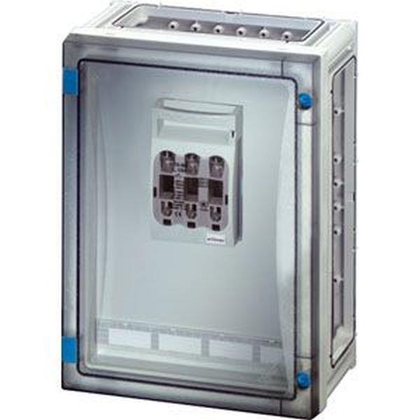 Hensel ENYSTAR-NH-Sicherungslasttrennsch.-Geh. 1xNH 00C, 3polig 125 A + PE+N