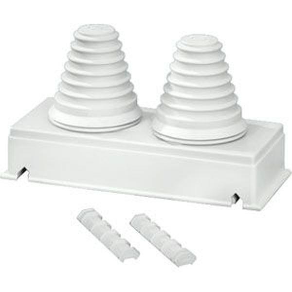 Hensel ENYSTAR-Anbauflansch Größe 2 2x 30 bis 72 mm Durchmesser