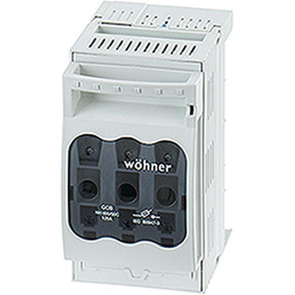 Hensel NH-Sicherungslasttrennschalter Gr. 00C, kontaktierbar auf Sammelschiene Hensel NH-Sicherungslasttrennschalter Gr. 00C, kontaktierbar auf Sammelschiene