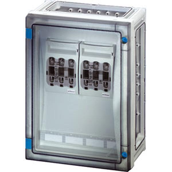 Hensel ENYSTAR-NH-Sicherungslasttrennsch.-Geh. 2xNH 00C, 3polig 125 A + PE+N Hensel ENYSTAR-NH-Sicherungslasttrennsch.-Geh. 2xNH 00C, 3polig 125 A + PE+N