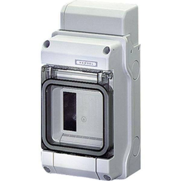 Hensel KV 90-Automatengehäuse 3 Teilungseinheiten (3x18 mm), IP 54 Hensel KV 90-Automatengehäuse 3 Teilungseinheiten (3x18 mm), IP 54