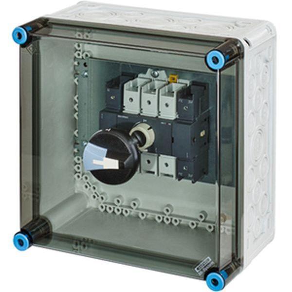Hensel Mi-Lastschaltergehäuse 100A, 4polig + PE