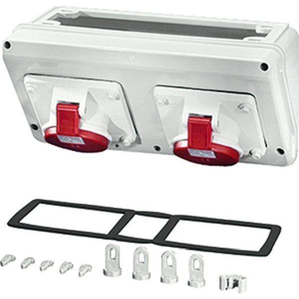 Hensel Mi Connection Box, 2x CEE 16A, 5p., 400V, 6h