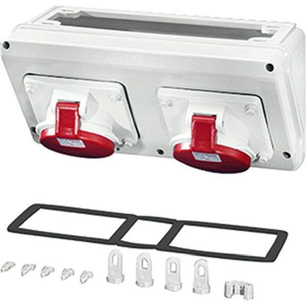 Hensel Mi Connection Box, 2x CEE 32A, 5p., 400V, 6h