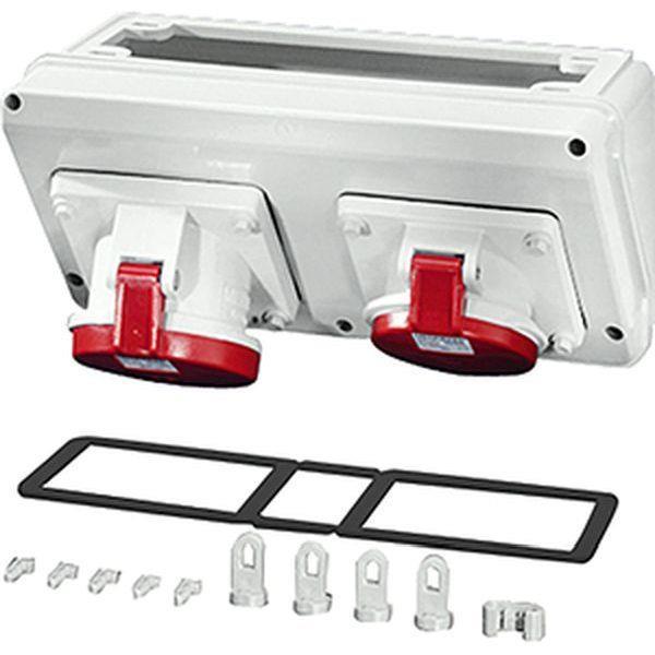 Hensel Mi Connection Box, CEE 32A, + CEE 63A, 5p., 400V, 6h