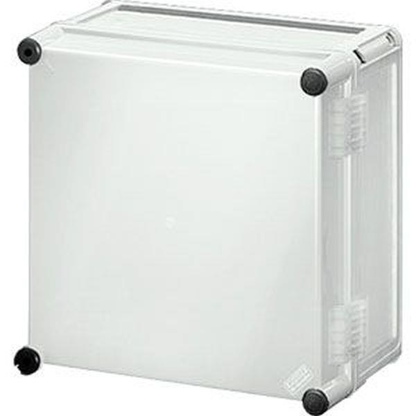 Hensel Mi-Leergehäuse, Einbaumaße 275x275x146mm, nicht durchsicht. Deckel