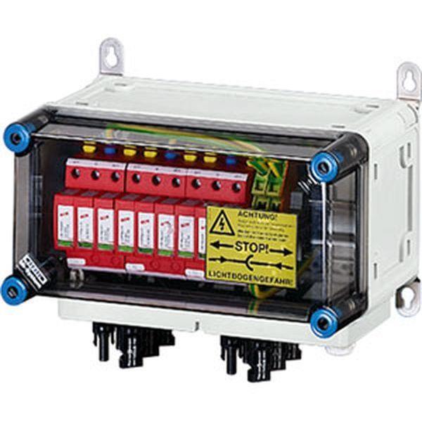 Hensel PV-Generatoranschlusskasten, mit ÜSE, 3xPV-Strang auf 3xWR-Eing.