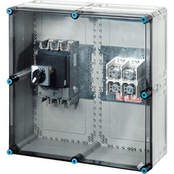 Hensel Mi-Leistungsschaltergehäuse 630 A, 3polig + PE + N