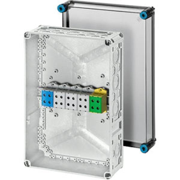 Hensel Kabelabzweigkasten 6-95 qmm 3phasig, 5pol. Klemme