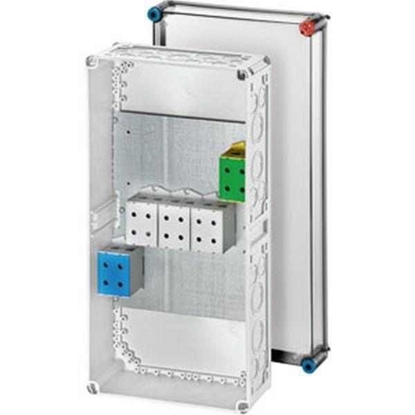 Hensel Kabelabzweigkasten 35-240 qmm 3phasig, 5pol. Klemme