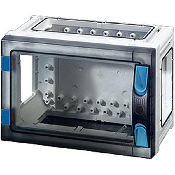 Hensel ENYSTAR-Leergehäuse, Einbaumaße 216x126x136mm, transparenter Tür