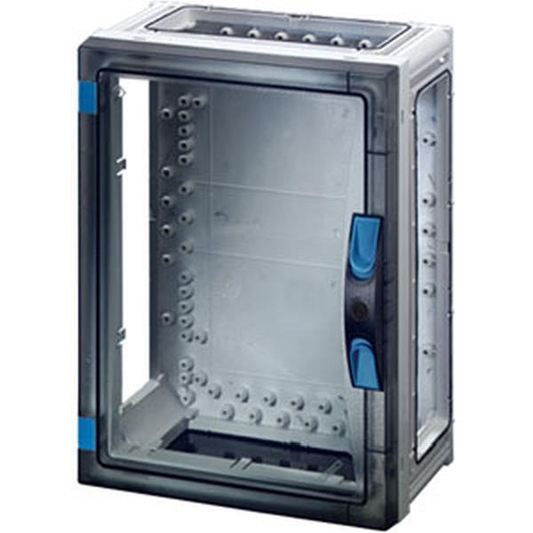 Hensel ENYSTAR-Leergehäuse, Einbaumaße 216x306x136mm, transparenter Tür