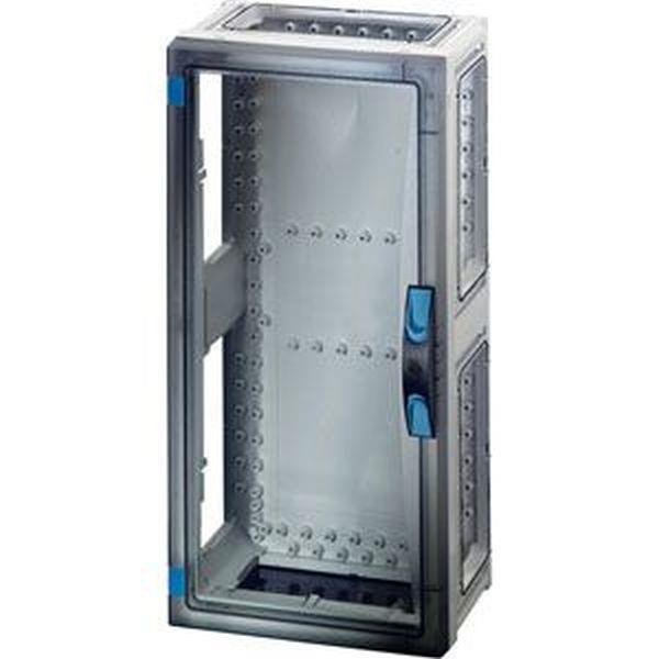 Hensel ENYSTAR-Leergehäuse, Einbaumaße 216x486x136mm, transparenter Tür