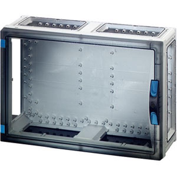 Hensel ENYSTAR-Leergehäuse, Einbaumaße 486x306x136mm, transparenter Tür