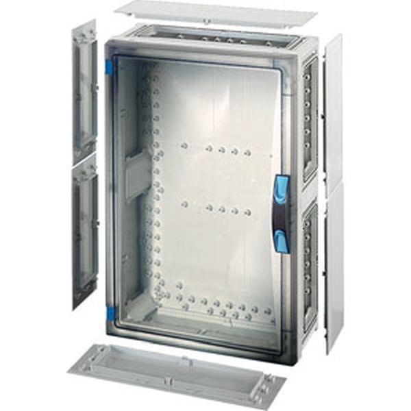 Hensel ENYSTAR-Leergehäuse, Einbaumaße 486x306x136mm, transparenter Tür