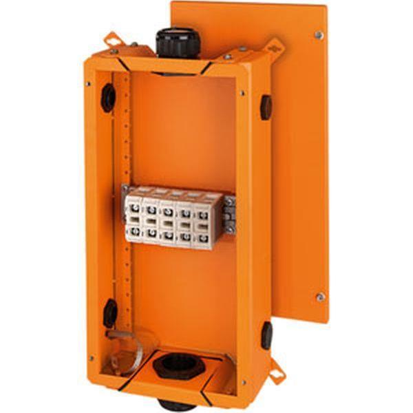 Hensel Kabelabzweigkasten mit Funktionserhalt, 16-50 qmm, 5polig, Stahlblech