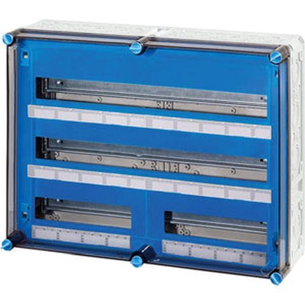 Hensel Mi-Automatengehäuse, 80 Teilungseinh., ohne PE- und N-Klemmen