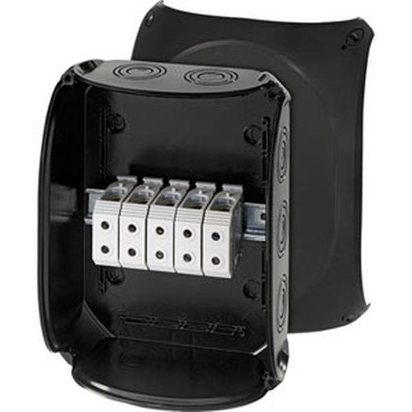 Hensel Kabelabzweigkasten 16-35 qmm 3phasig, 5pol. Klemme