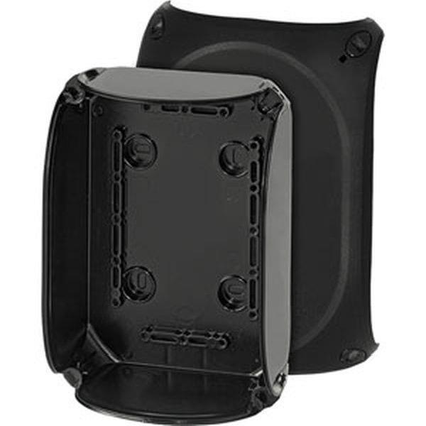 Hensel Kabelabzweigkasten ohne Klemme Gehäusewände ohne Vorprägungen, schw.