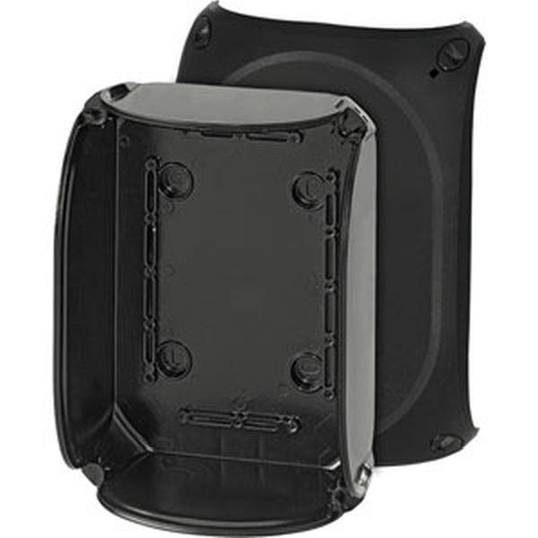 Hensel Kabelabzweigkasten ohne Klemme Gehäusewände ohne Vorprägungen, schw.