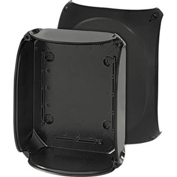 Hensel Kabelabzweigkasten ohne Klemme Gehäusewände ohne Vorprägungen, schw.