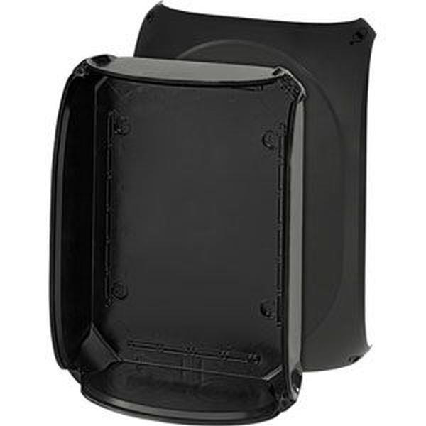 Hensel Kabelabzweigkasten ohne Klemme Gehäusewände ohne Vorprägungen, schw.