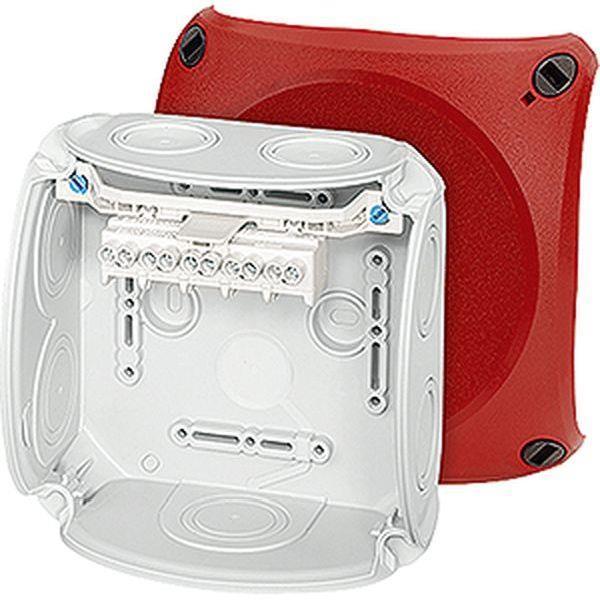 Hensel Kabelabzweigkasten 1,5-4 qmm 5polig, mit rotem Deckel