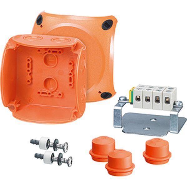 Hensel Kabelabzweigkasten mit Funktionserhalt, 1,5 bis 4 qmm, 5polig, Thermoplas