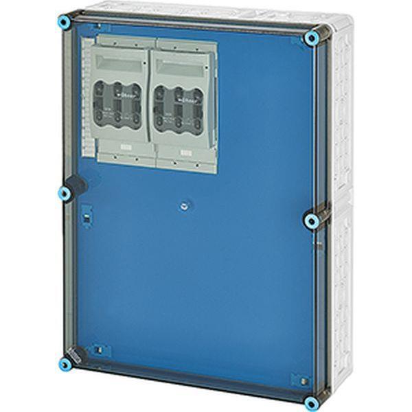 Hensel Mi-NH-Sicherungslasttrennschaltergehäuse 2x3x NH00,a. Sammelschiene, 250A