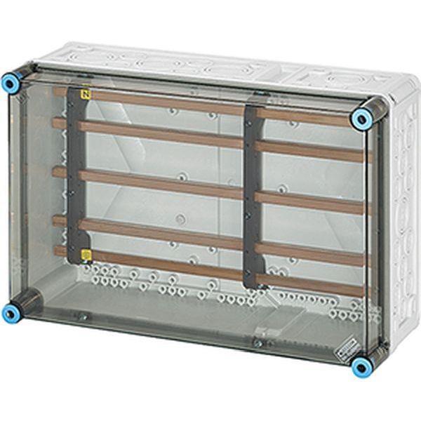 Hensel Mi-Sammelschienengehäuse 450x300mm, Sammelschienen 250 A, 5polig