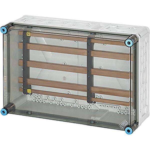 Hensel Mi-Sammelschienengehäuse 450x300mm, Sammelschienen 400 A, 5polig