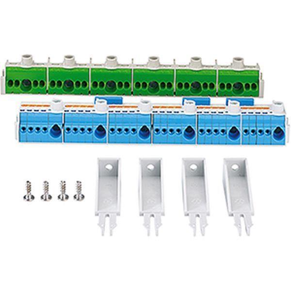 Hensel ENYSTAR PE Klemme und N-Trennklemme 2x 1reihig, je 30 Klemmstellen