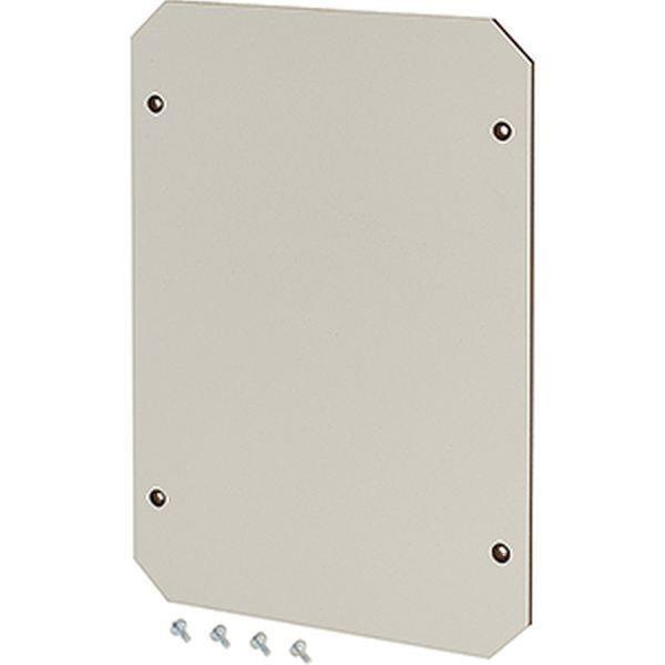 Hensel Montageplatte aus Isolierstoff 4 mm stark, für EB 50.. Leergehäuse