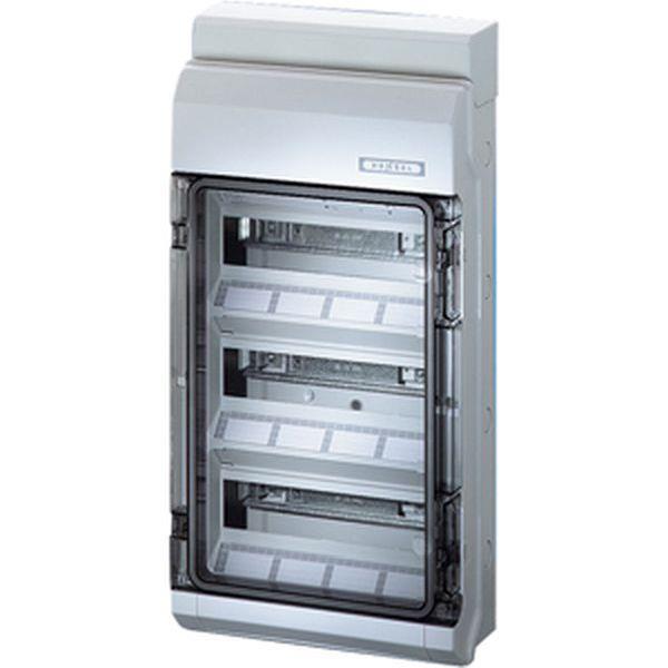 Hensel KV 90-Automatengehäuse 36 Teilungseinheiten (3x12x18mm), IP 65