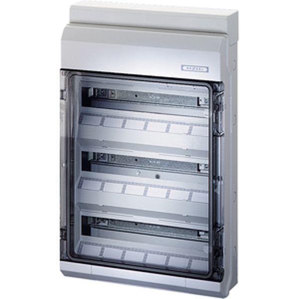 Hensel KV 90-Automatengehäuse 54 Teilungseinheiten (3x18x18 mm), IP 65