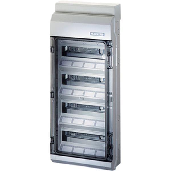 Hensel KV 90-Automatengehäuse 48 Teilungseinheiten, IP 65 metr. Vorpr.
