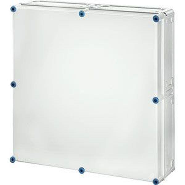 Hensel Mi-Leergehäuse, Einbaumaße 575x575x146mm, nicht durchsicht. Deckel