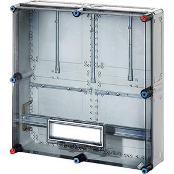 Hensel Mi-Zählergehäuse, 600x600x185mm außen, mit Klappdeckel