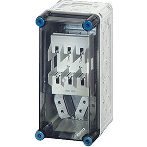 Hensel Mi-NH-Sicherungsgehäuse 1xNH 00 , 3polig, 125 A + PE + N
