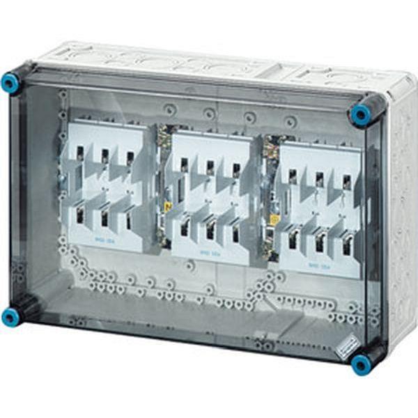 Hensel Mi-NH-Sicherungsgehäuse 3xNH 00 , 3polig, 125 A + PE + N