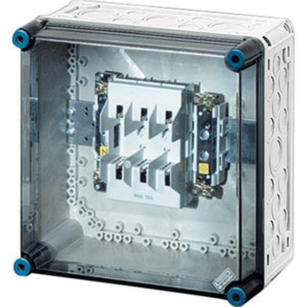 Hensel Mi-NH-Sicherungsgehäuse 1xNH 00 , 3polig, 125 A + PE + N
