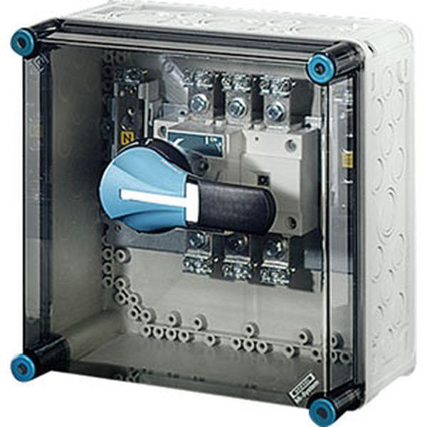 Hensel Mi-Lastschaltergehäuse 160A, 3polig + PE + N